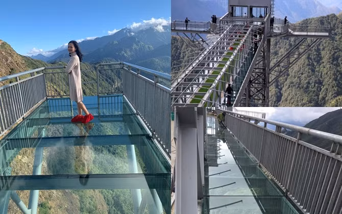  莱州省云龙玻璃桥生态旅游区开门迎客 ảnh 1
