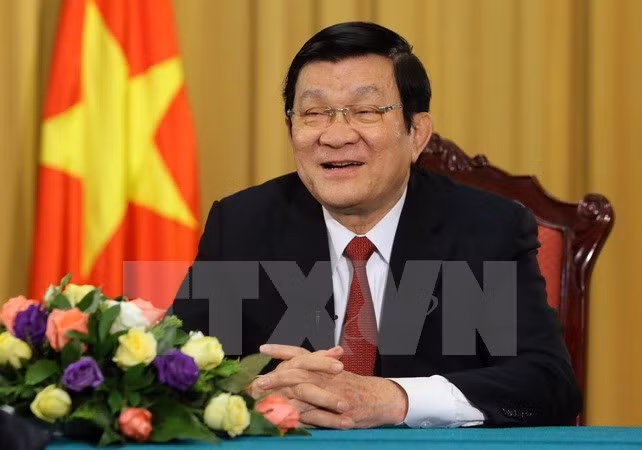 越南国家主席张晋创:上下齐心 攻坚克难 砥砺前行 ảnh 1 越南国家主席张晋创:上下齐心 攻坚克难 砥砺前行 ảnh 1