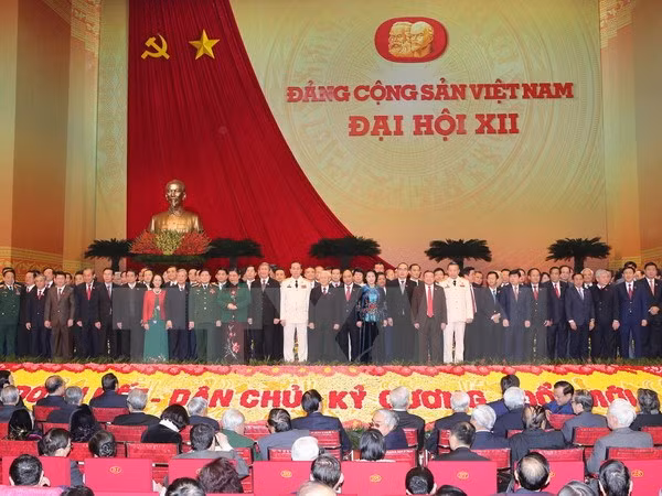 越共中央宣教部举行会议通知越共十二大成果 ảnh 1
