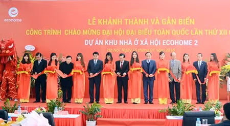 庆祝越共十二大的许多工程落成投运 ảnh 1