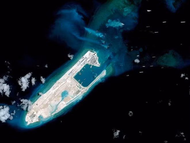 越南驻法国各团体组织发表声明 反对中国在长沙群岛进行校验试飞 ảnh 1