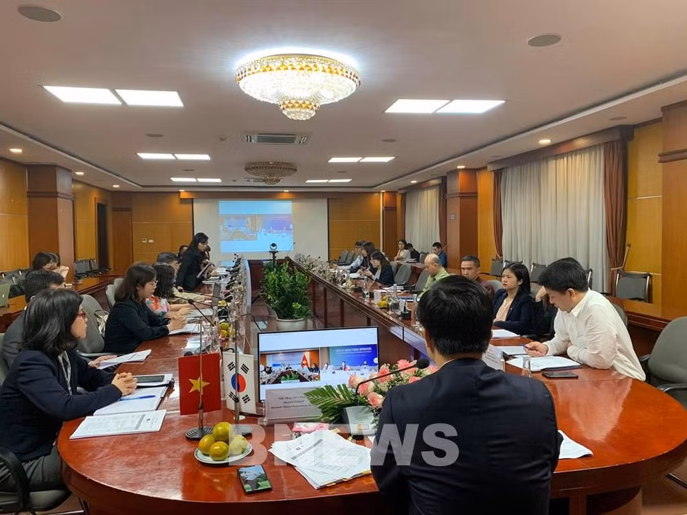 越南与韩国加强分销和物流的经验交流 ảnh 1