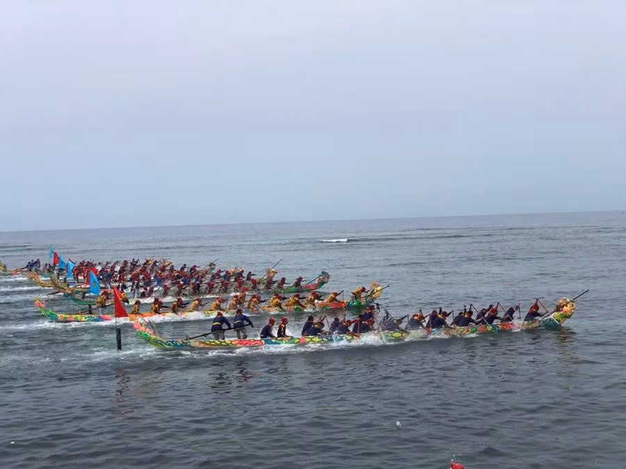 2021年黄沙兵替身祭礼在广义省李山岛县举行 ảnh 2
