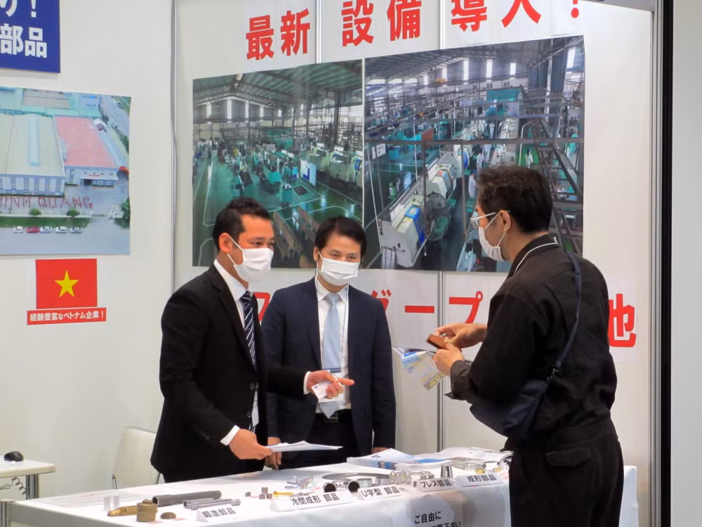 越南企业参加日本最大机械要素技术展 ảnh 2 越南企业参加日本最大机械要素技术展 ảnh 2