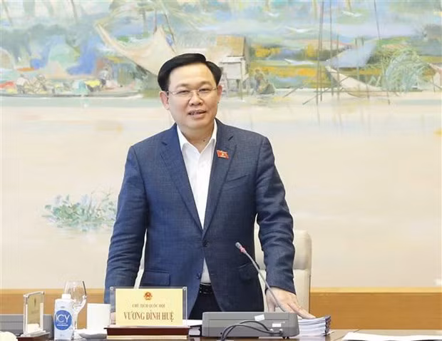 国会主席王廷惠是海防市第三选举单位的第十五届国会代表候选人 ảnh 1