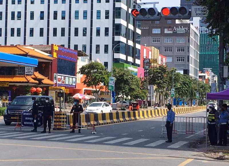 柬埔寨即将增加封锁西哈努克市 ảnh 1