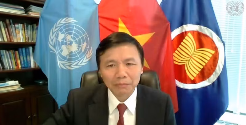 越南与联合国安理会：越南主持召开有关索马里的选举和安全进程的视频会议 ảnh 1
