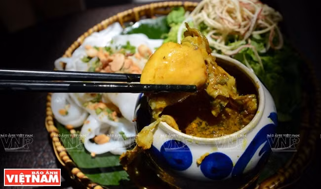 越南美食：广南米线 ảnh 1