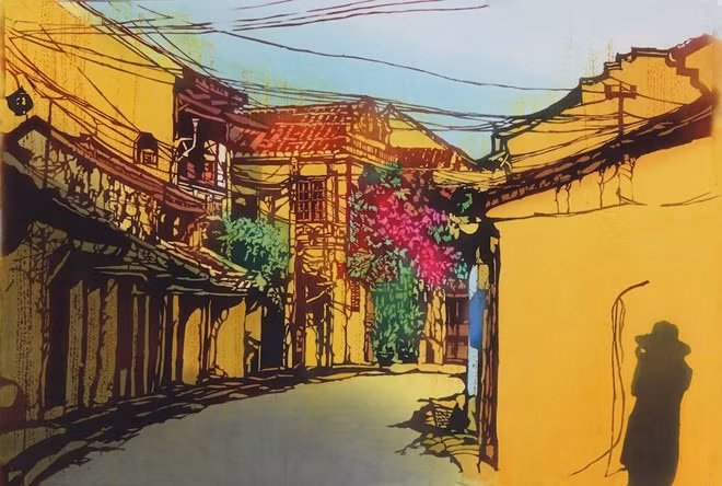 日本女画家“缩小世界中的越南”画展在岘港正式开幕 ảnh 1