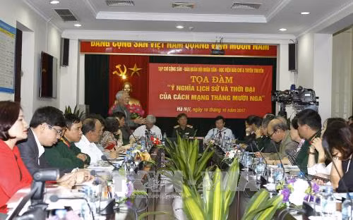 “俄罗斯十月革命的历史和时代意义”座谈会在河内举行 ảnh 1