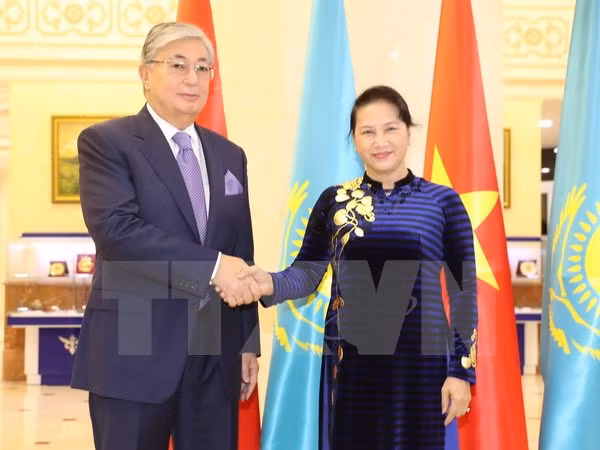 国会主席阮氏金银：充分发挥优势与潜力 促进越哈关系更上一层楼 ảnh 1