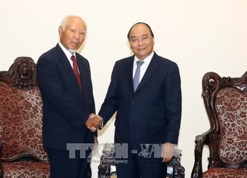 越南政府总理阮春福会见日本大成建设株式会社前社长 ảnh 1 越南政府总理阮春福会见日本大成建设株式会社前社长 ảnh 1