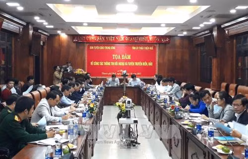 承天顺化省加强对外新闻及海洋岛屿宣传工作 ảnh 1