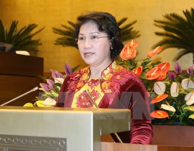 国会主席阮氏金银将出席第137届各国议会联盟大会 ảnh 1