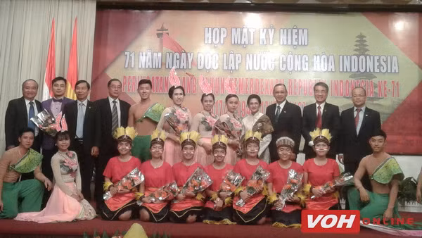 印尼独立71周年纪念典礼在胡志明市举行 ảnh 1 印尼独立71周年纪念典礼在胡志明市举行 ảnh 1