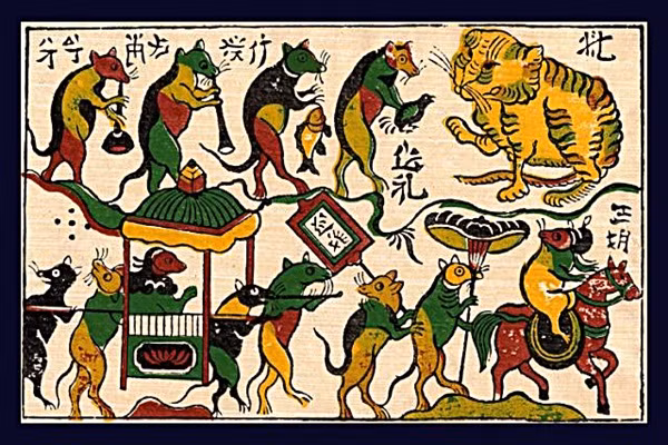  “越南12种优秀民间画”展在河内博物馆举行 ảnh 1