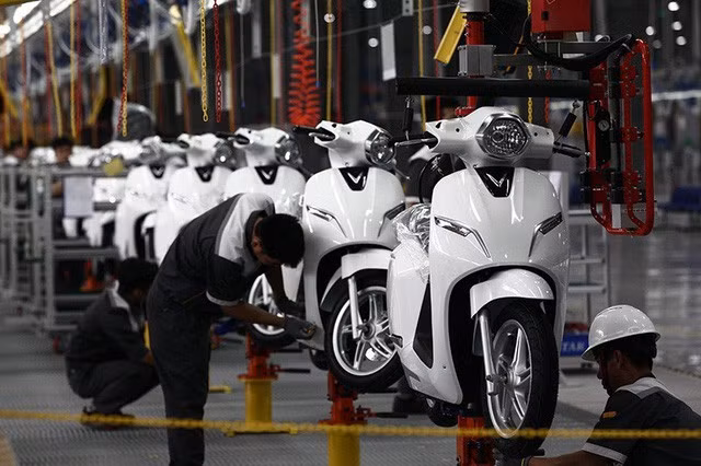 2021年第三季度越南摩托车销量下降近46% ảnh 1