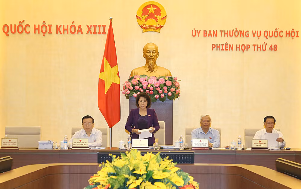 越南第十三届国会常委会第四十八次会议在河内召开 ảnh 1