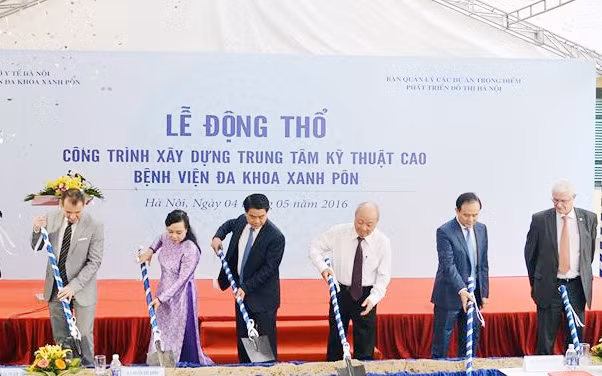 河内圣保罗综合医院高科技中心动工兴建 ảnh 1