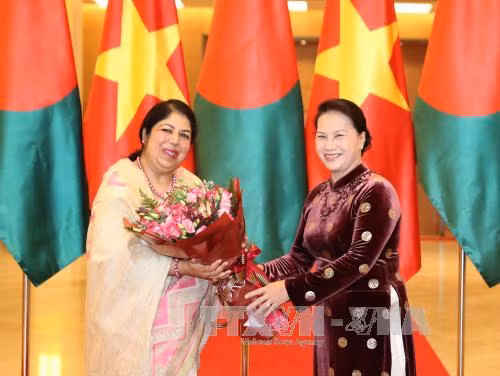 孟加拉国国民议会议长乔杜里圆满结束对越南的正式访问 ảnh 1