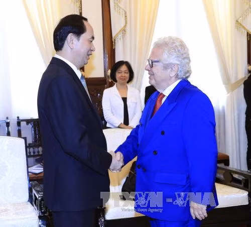 陈大光会见芬兰和希腊驻越大使 ảnh 3