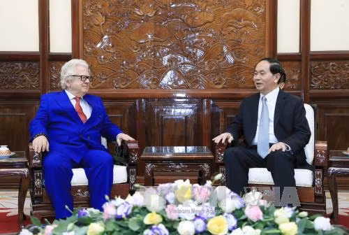 陈大光会见芬兰和希腊驻越大使 ảnh 4
