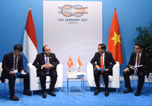 阮春福与各国和国际组织领导举行双边会晤 ảnh 1 阮春福与各国和国际组织领导举行双边会晤 ảnh 1