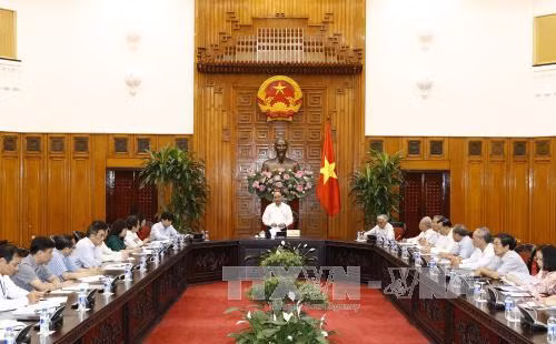 阮春福：政府和政府总理一向重视并为红十字会的活动创造便利 ảnh 2