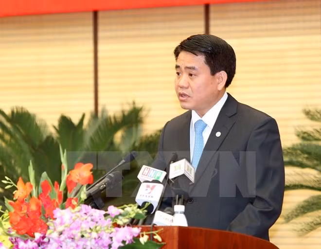 河内市人民委员会主席阮德钟表示：“河内封城”消息不实 ảnh 1