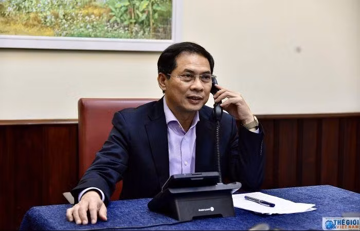 越南外交部副部长裴青山同加拿大外交部副部长摩根通电话 ảnh 1 越南外交部副部长裴青山同加拿大外交部副部长摩根通电话 ảnh 1