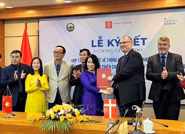 丹麦为越南提高统计数据质量资助100万美元 ảnh 1