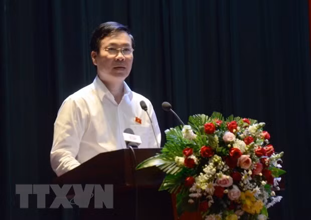 武文赏在岘港市开展选民接待活动 ảnh 1