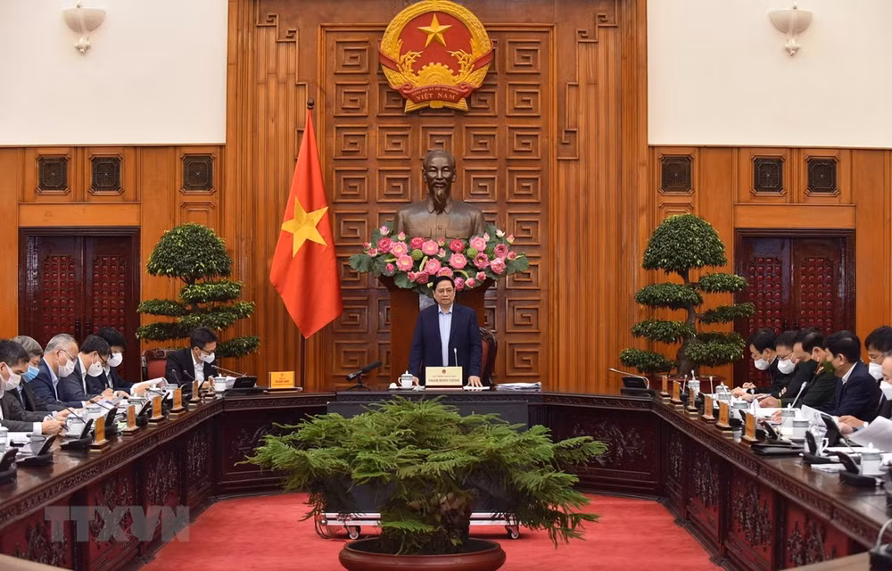 范明政总理:尽一切努力在国内生产出新冠疫苗和治疗药物 ảnh 1 范明政总理:尽一切努力在国内生产出新冠疫苗和治疗药物 ảnh 1