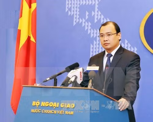 外交部发言人黎海平：有关各方需尊重越南主权 ảnh 1