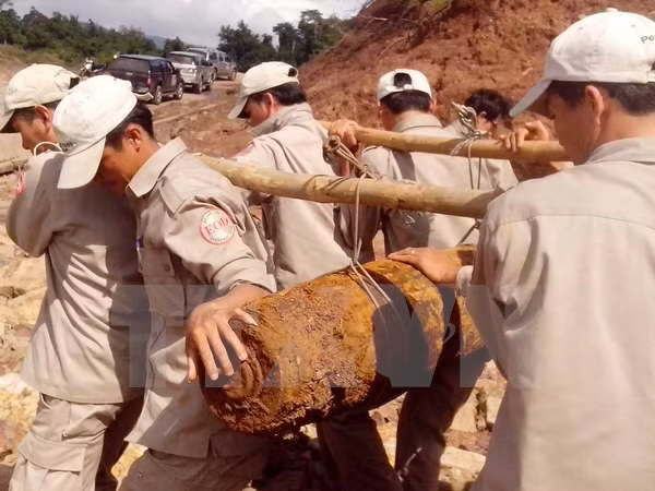 越南努力做好战后遗留爆炸物处理工作 ảnh 1 越南努力做好战后遗留爆炸物处理工作 ảnh 1