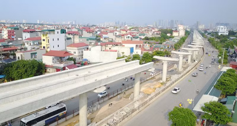 河内市通过建设3号和5号城铁项目的主张 ảnh 1 河内市通过建设3号和5号城铁项目的主张 ảnh 1