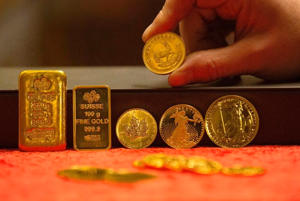 越南国内黄金价格上涨20万越盾 ảnh 1