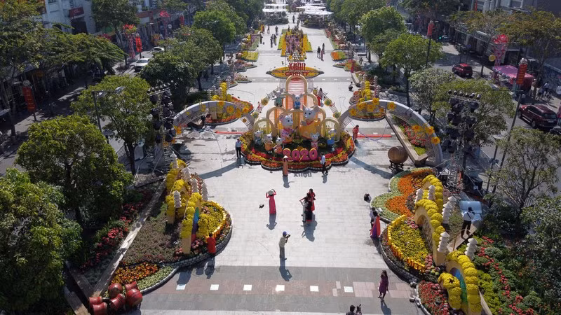 2021年阮惠花街新创意大赛正式启动 ảnh 1
