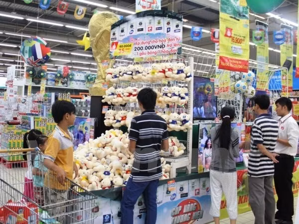 越南货逐步占领各超市 ảnh 1
