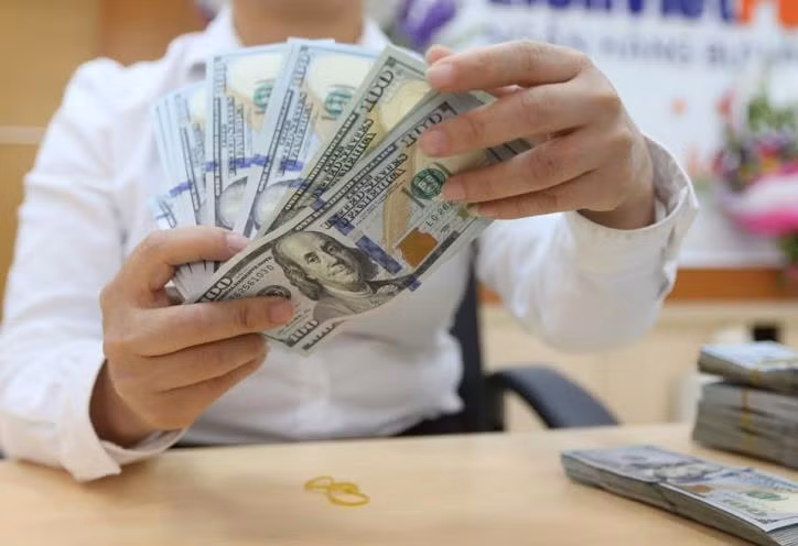 4月8日上午越南商业银行美元汇率回升 ảnh 1