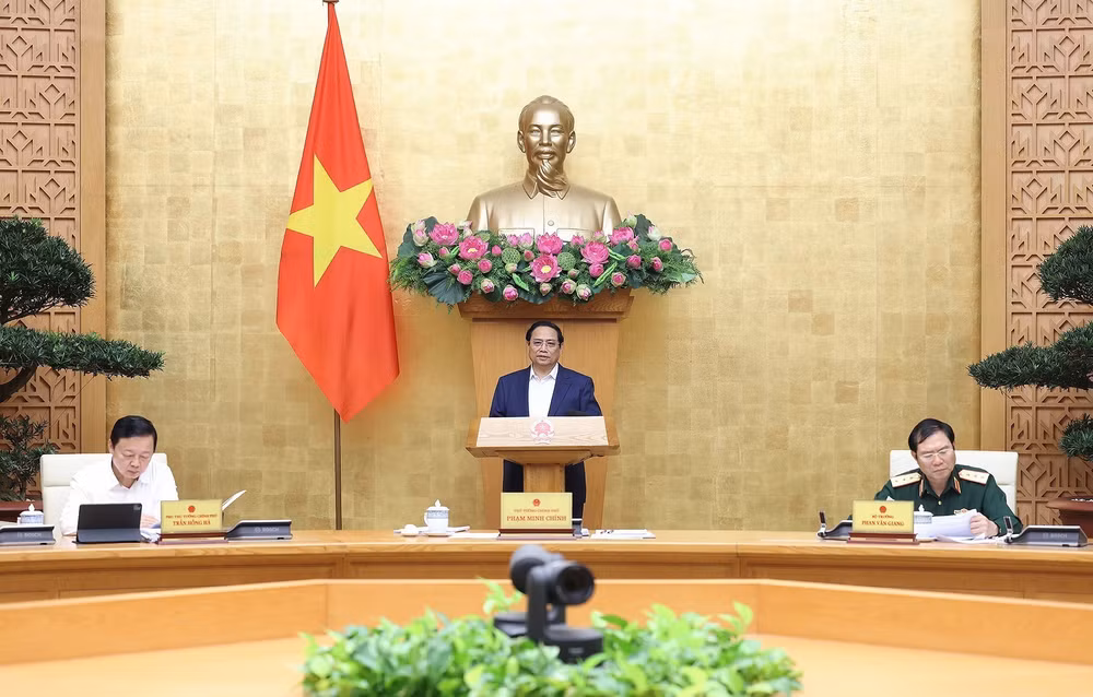 越南政府总理范明政：抓紧出台已生效法律法规的实施细则 ảnh 2