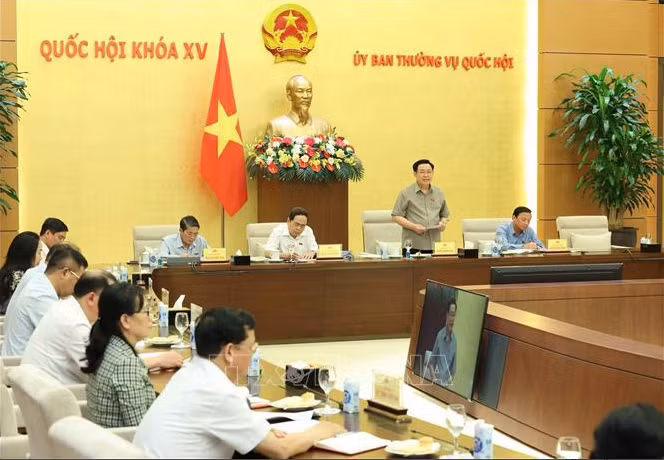 国会主席王廷惠：把国会第七次会议准备工作放在最优先位置 ảnh 1