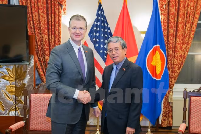 美国新任驻越大使承诺继续为培育越美关系贡献力量 ảnh 1
