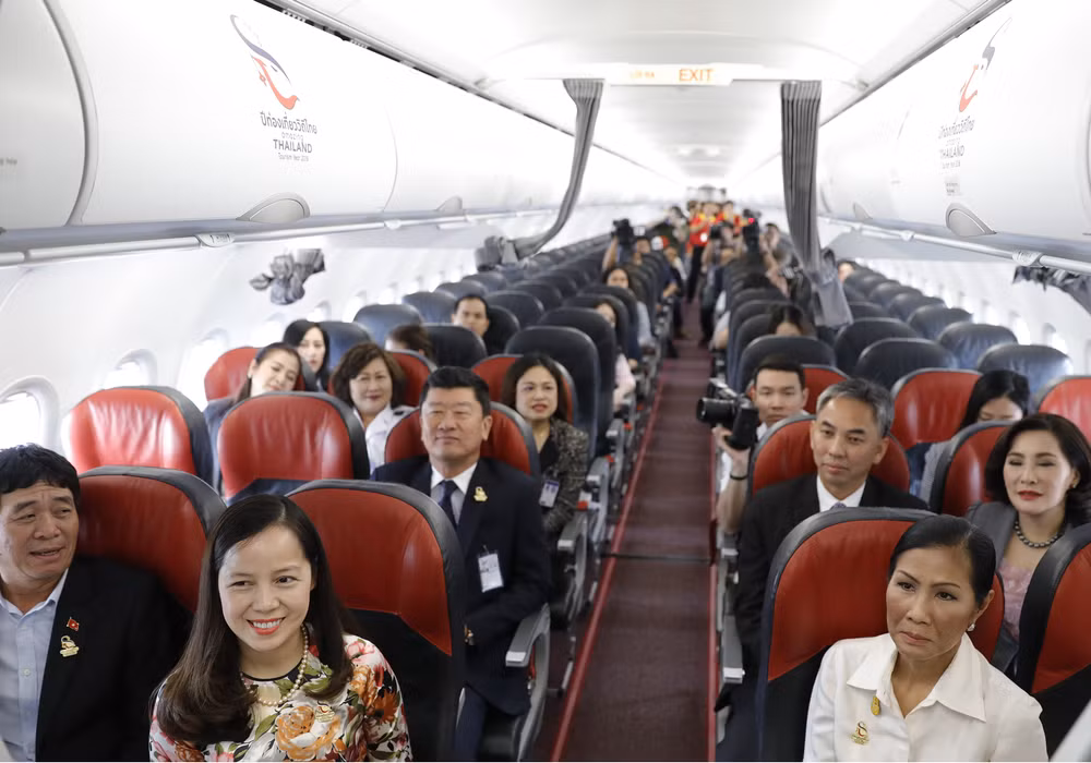 泰国越捷航空印有泰国旅游标志的第二架飞机正式现身 ảnh 3