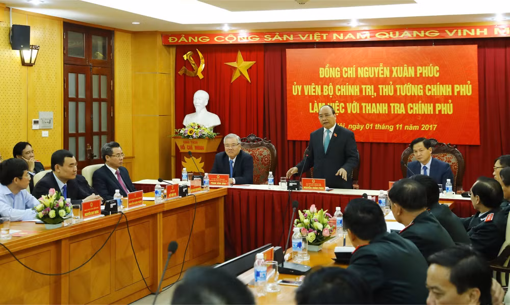 阮春副总理：政府监察总署须确保群众诉求得到合理合法的解决 ảnh 1