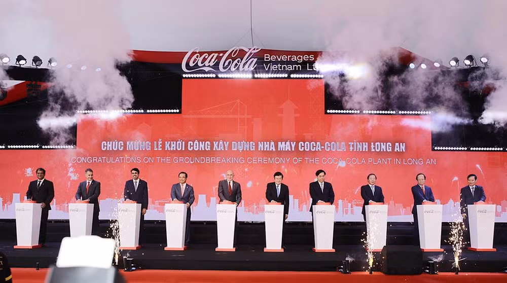 可口可乐动工兴建越南最大的工厂 ảnh 1