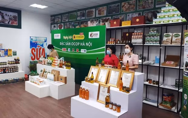河内将“一乡一品”产品带给消费者 ảnh 1