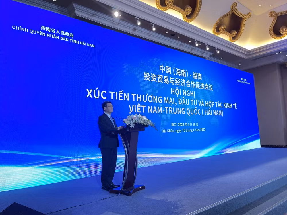 越南与中国海南省促进贸易投资和经济合作 ảnh 1 越南与中国海南省促进贸易投资和经济合作 ảnh 1