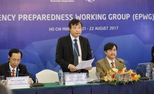 2017年APEC 会议： 越南呼吁各国采取果断措施做好各项备灾工作 ảnh 1