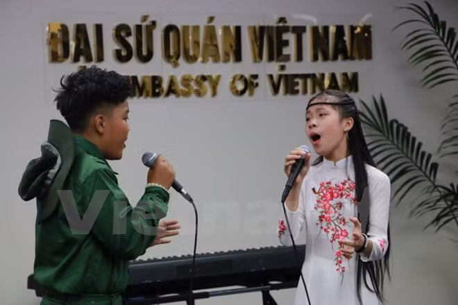 越南才艺小精灵在新西兰推广越南文化 ảnh 1